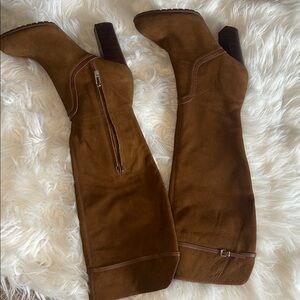 ANTONIO MELANI Brown knee high boots